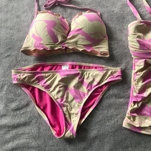 3 piece bathing suits brand new
